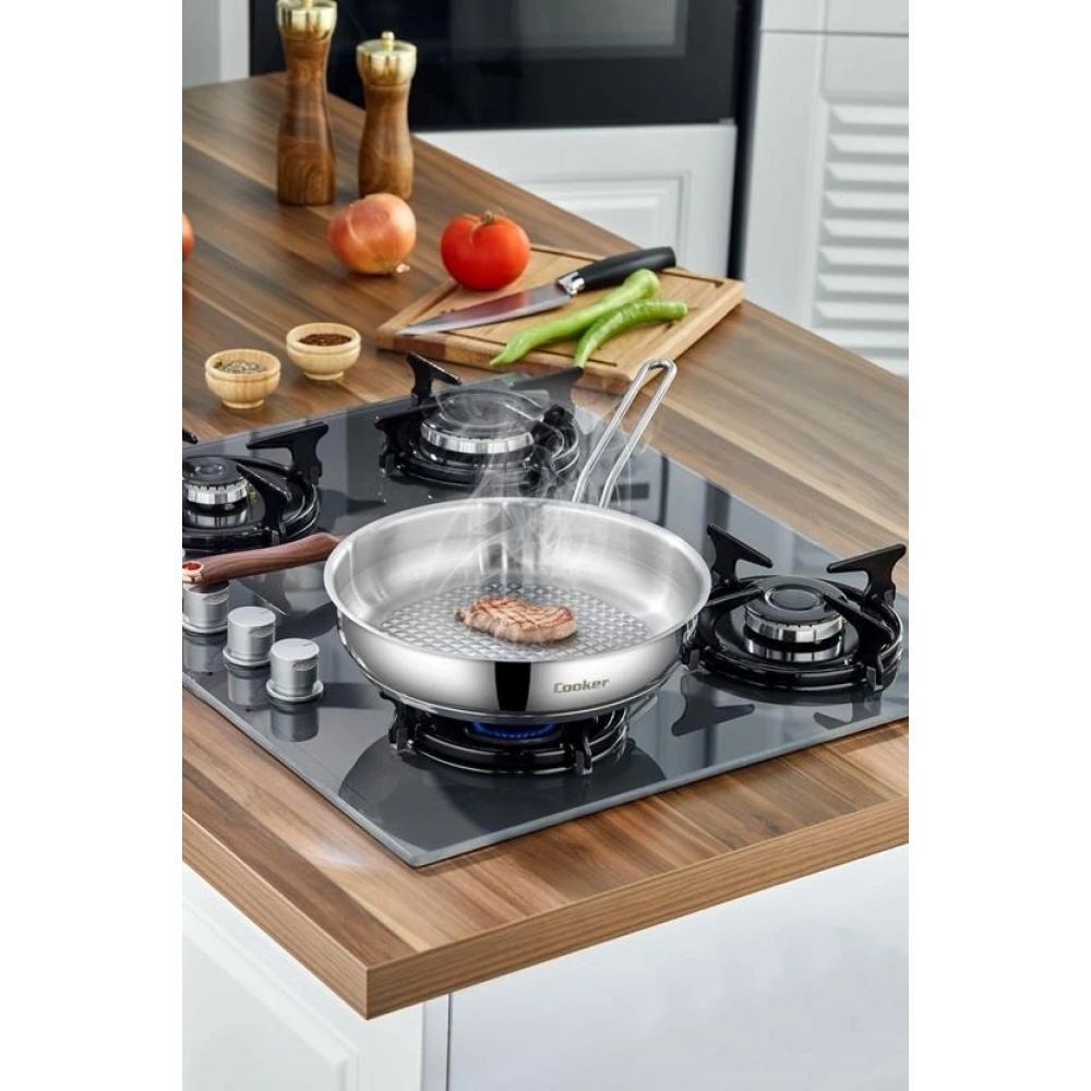 Cooker Lara Çelik Tava 24 Cm