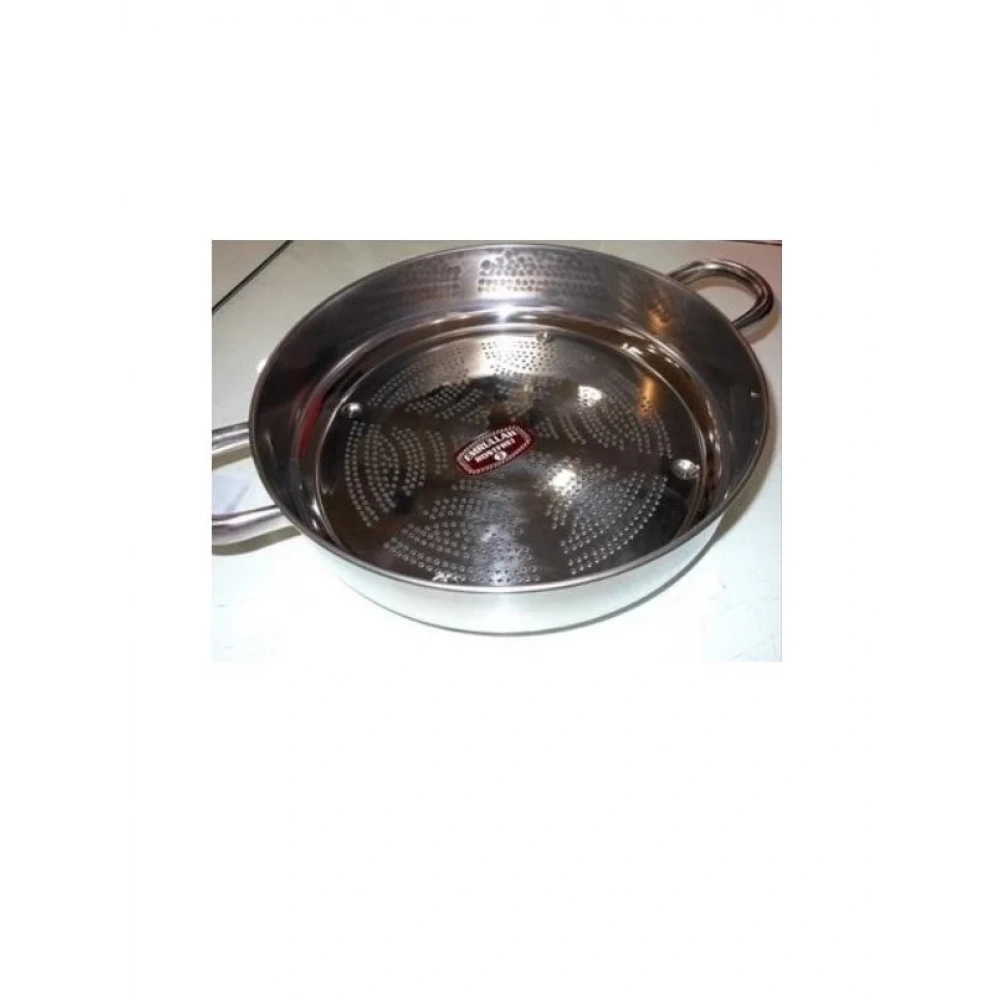 Emrullah Emr As02 Ayaklı Metal Süzgeç 28x6 Cm