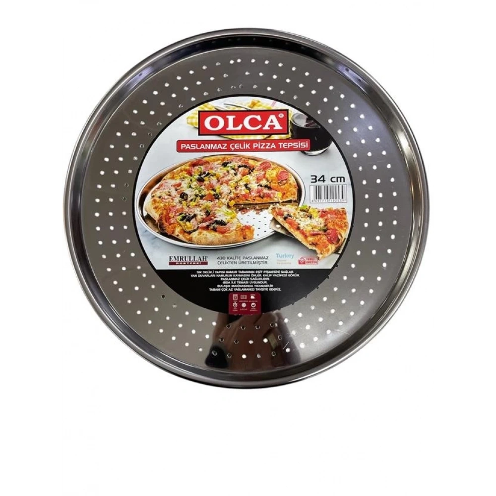 Emrullah Emr Pt34 Metal Pizza Tepsisi 34 Cm
