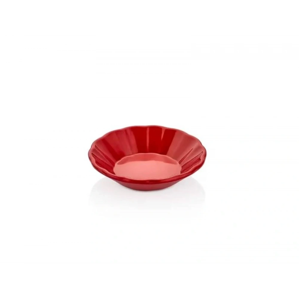 Esonez Kul 15121.k Kırmızı Termoset Çay Tabağı 11x2,5 Cm