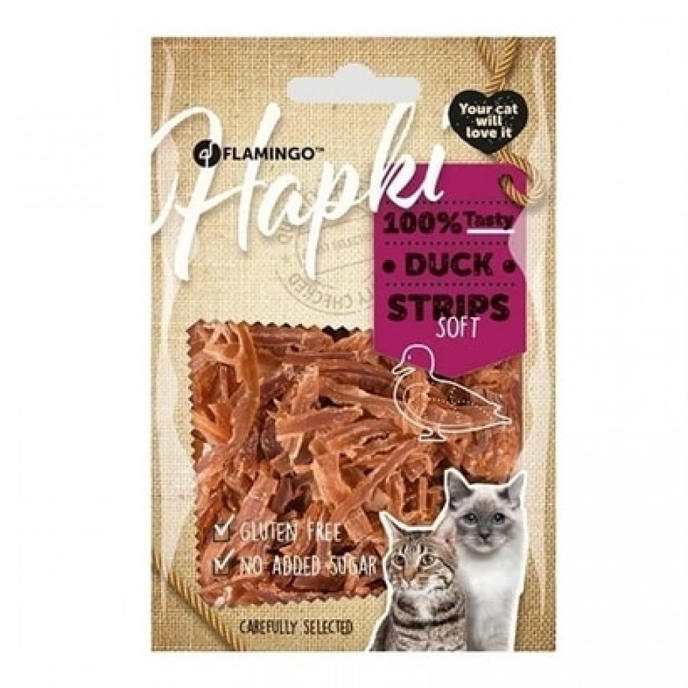 Flamingo Hapki Ördekli Şerit Kedi Ödül Maması 50 Gr
