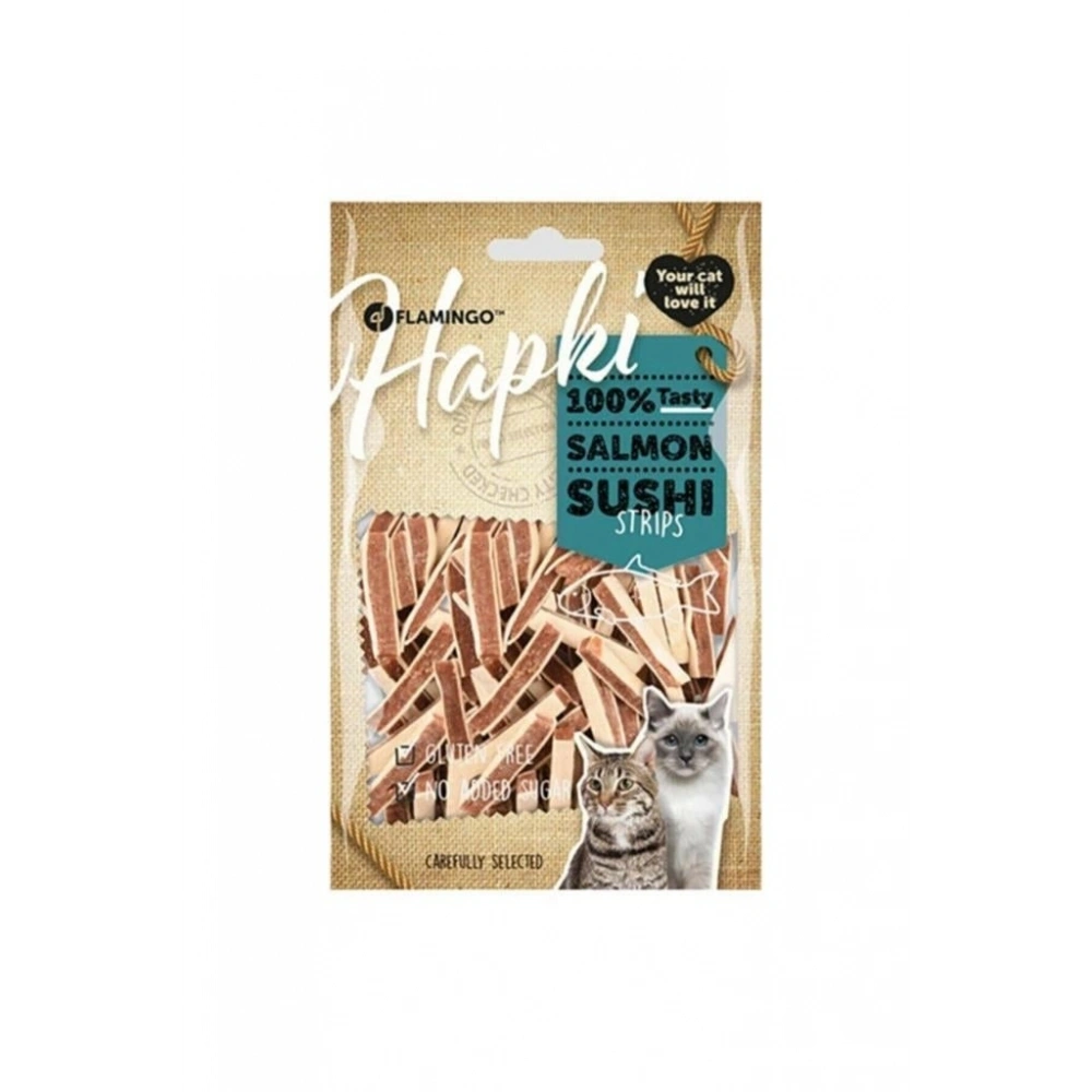 Flamingo Hapki Somon Ve Alabalıklı Şerit Kedi Ödül Maması 85 Gr