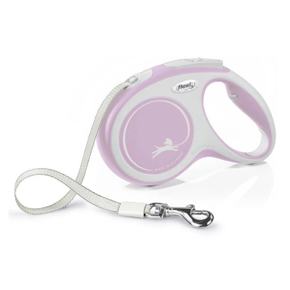 Flexi New Comfort M Beden Pembe 5mt Şerit Tasma