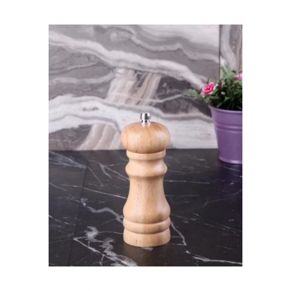 Gönül 2352 Bambu El Değirmeni Tuzluk-baharatlık 13.5 Cm