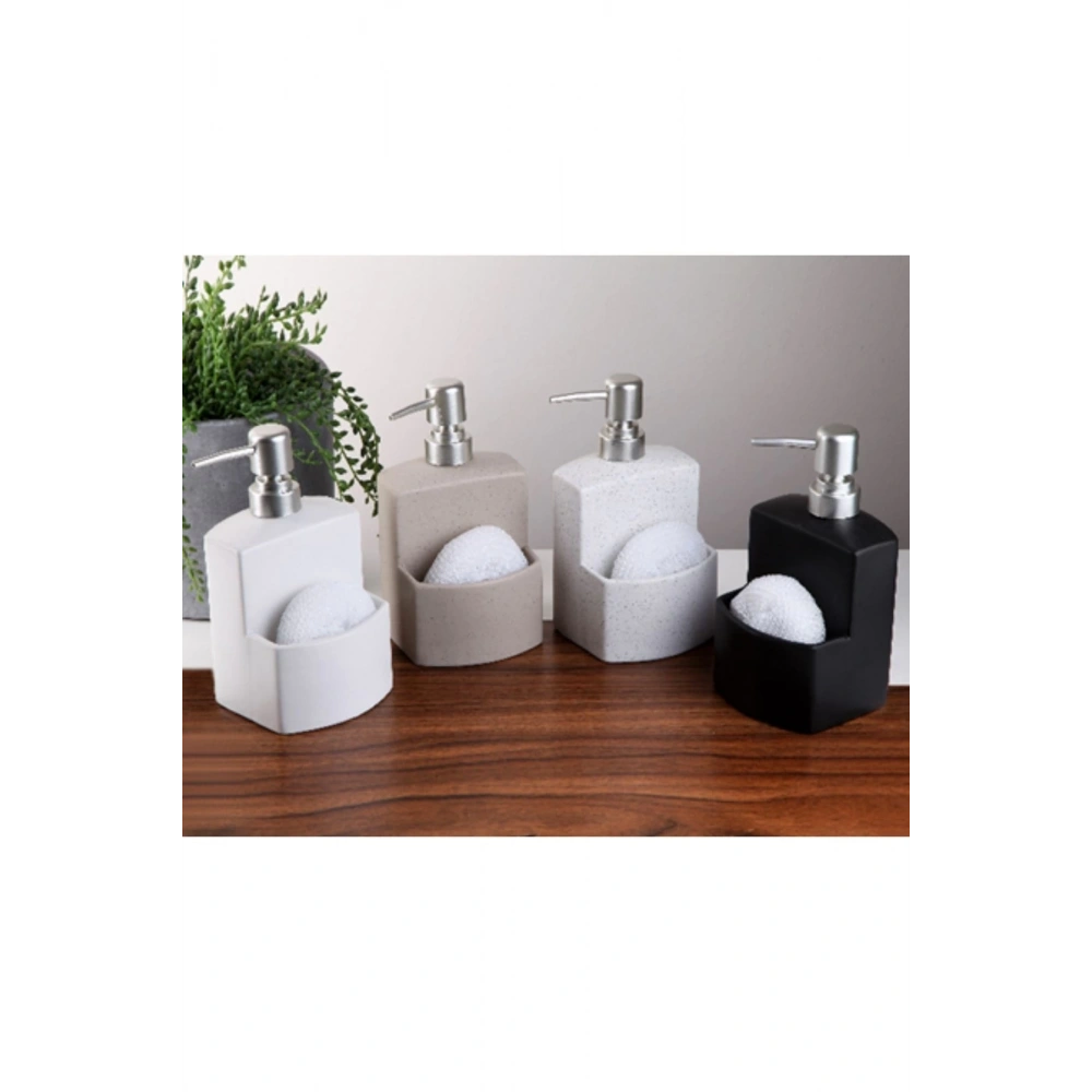 Gönül 2650 Stoneware Süngerli Sıvı Sabunluk 500 Ml 1 Parça