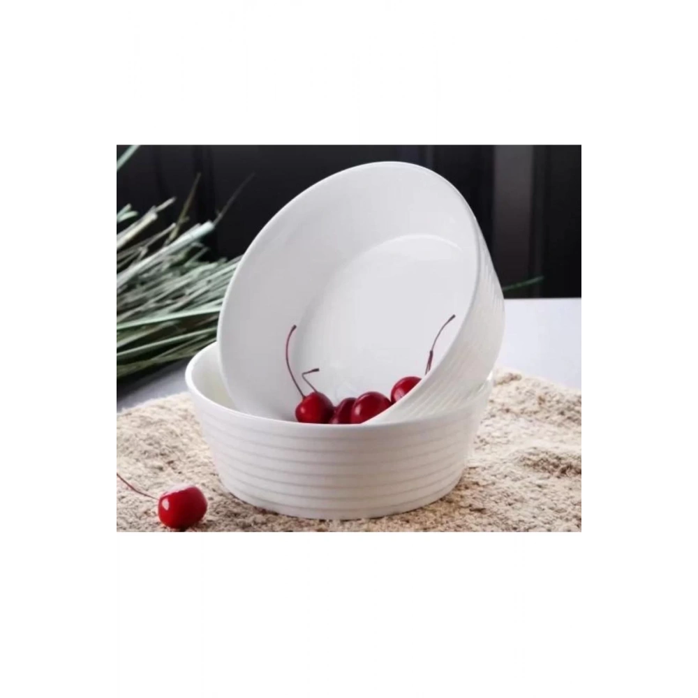 Gönül Gnl 3467 Porselen Beyaz Kase 18.5x6.5 Cm 1 Adet
