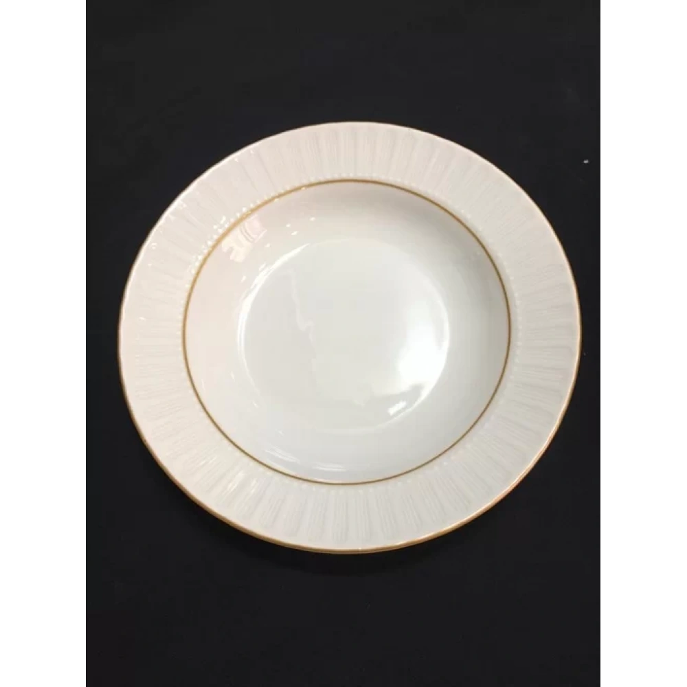 Güral Porselen Sf22ck Mat Sedef Çukur Tabak 22 Cm 6 Lı