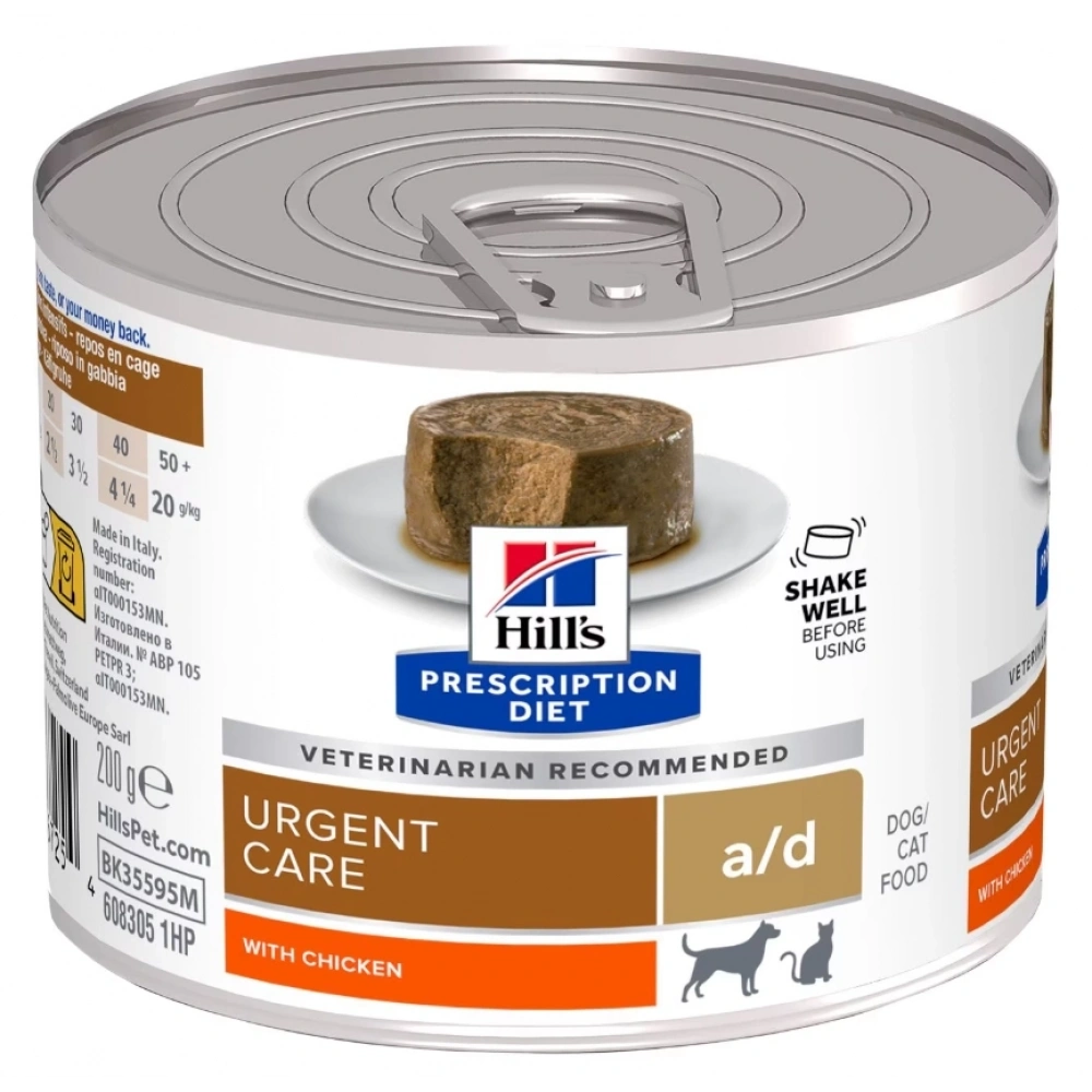 Hills Pd A/d Kedi/köpek Konservesi 12x200gr
