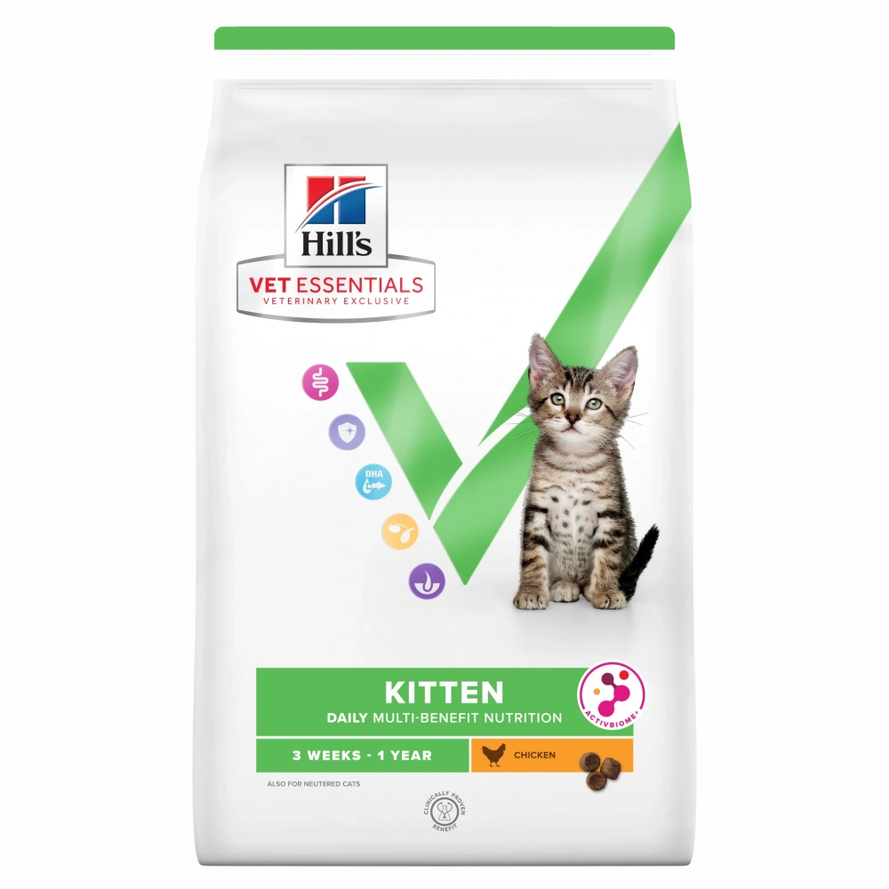 Hills Ve Tavuklu Yavru Kedi Maması 1.5kg