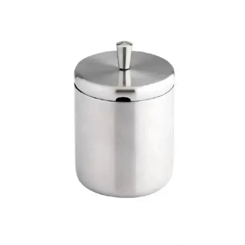 Kısmet Ege-02 430 Kalite Ege Büyük Boy Kapaklı Metal Baharatlık