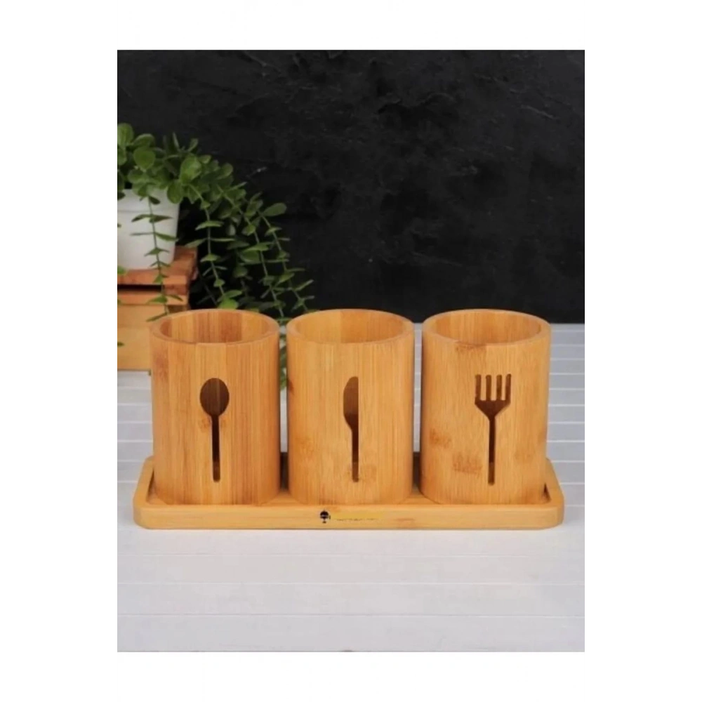 Mien Men665 Bambu Kaşıklık Seti 3lü