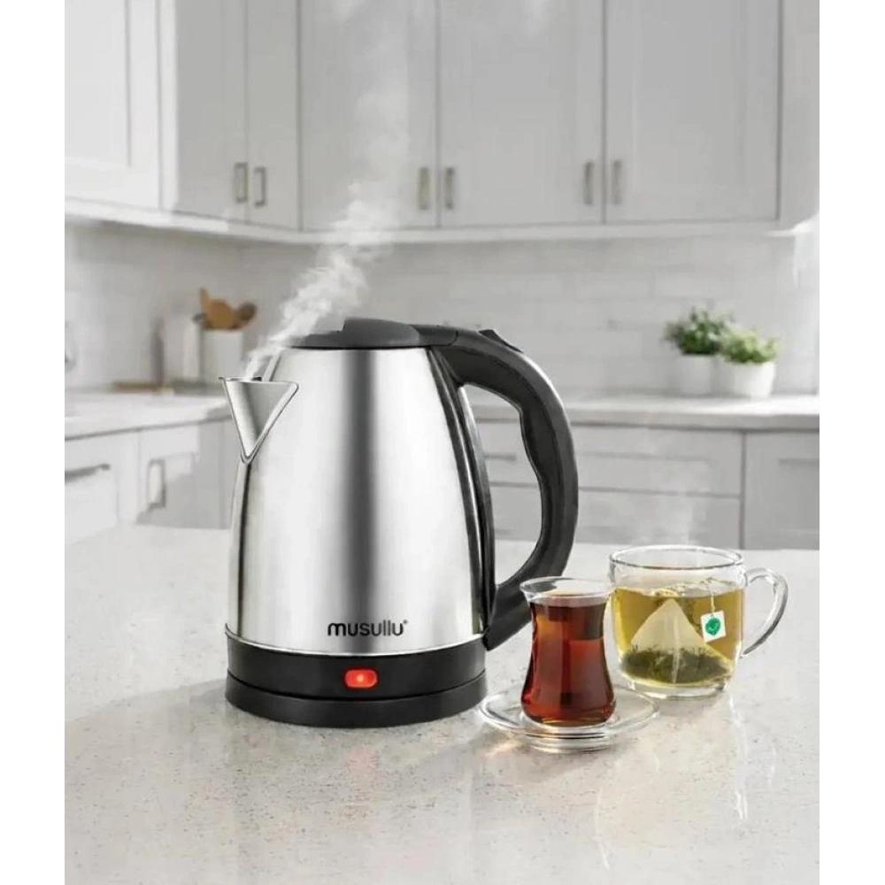 Musullu Elektirikli Su Isıtıcısı Kettle