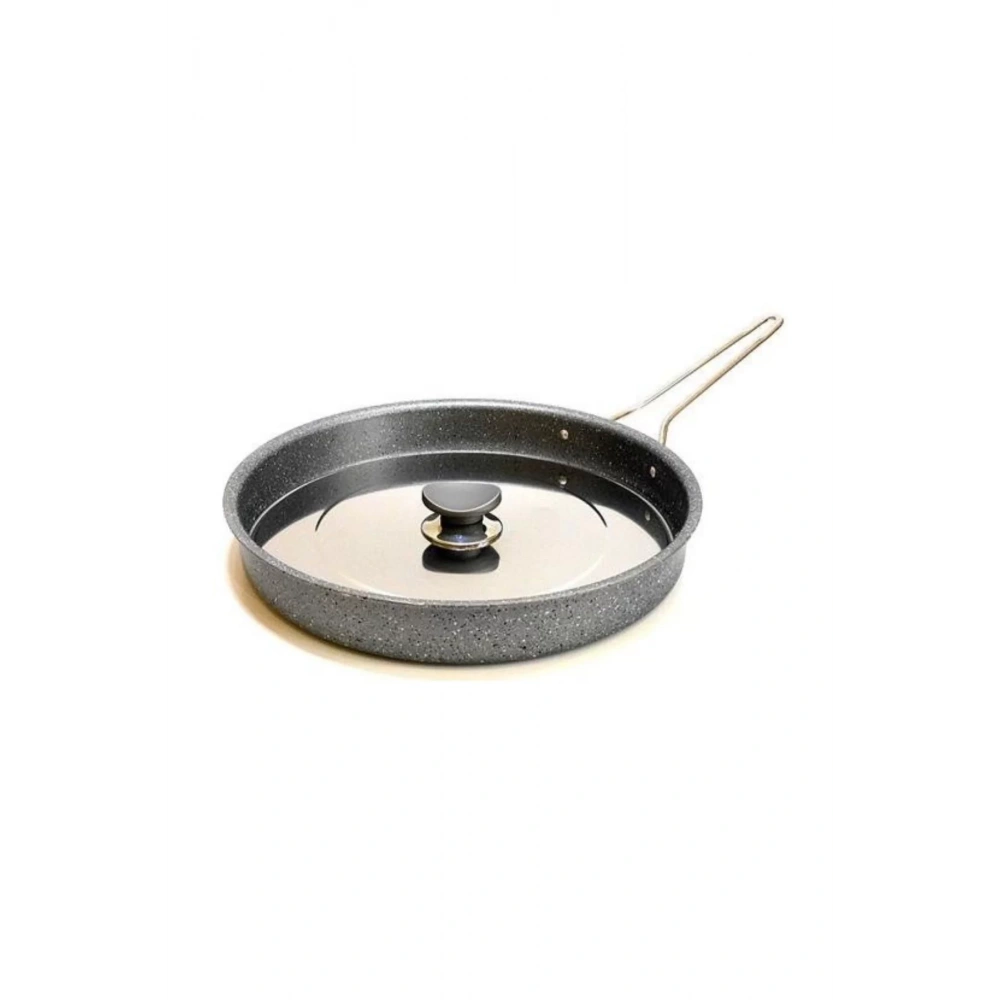 Oms Oms 3222.32 Metal Kapaklı Granit Hamsi Tavası 32x4 Cm