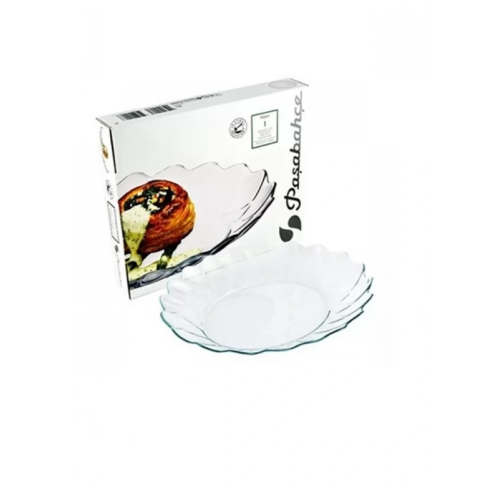 Paşabahçe 10411 Hasır Kayık Servis Tabağı 28x23 Cm