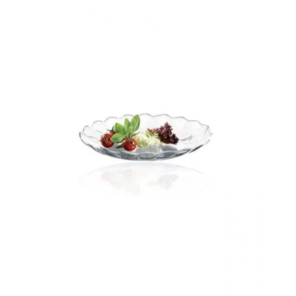 Paşabahçe 10412 Hasır Oval Kayık Servis Tabağı 27x31.5 Cm