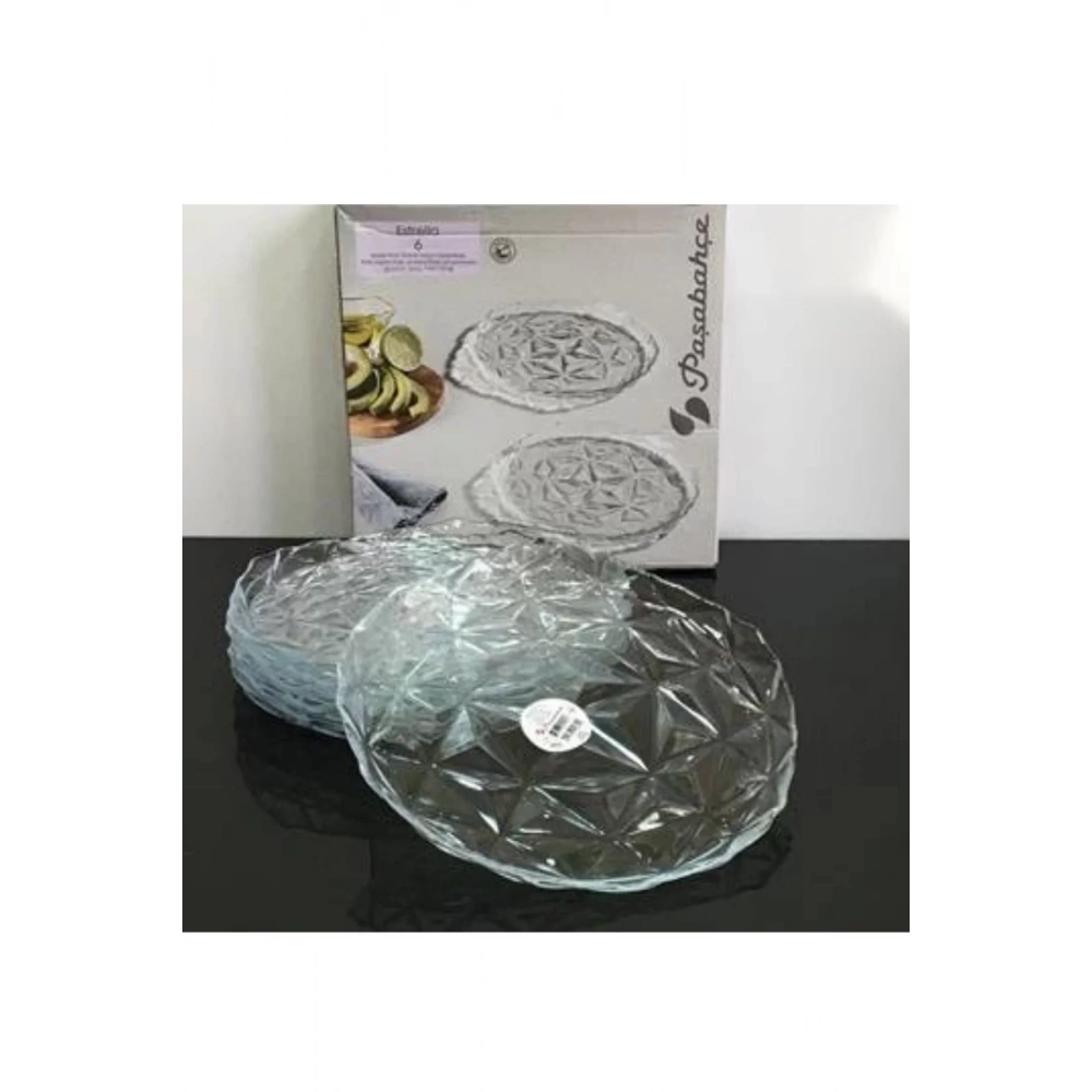 Paşabahçe 10663 Estrella Pasta Tabağı 6 Lı 20 Cm