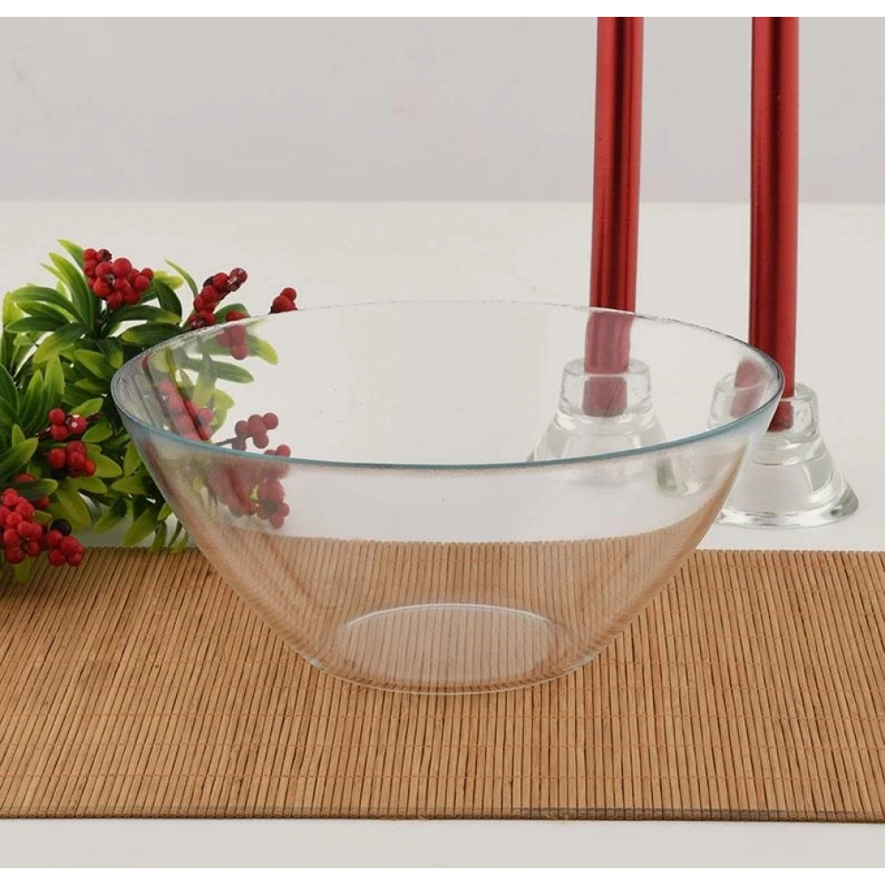 Paşabahçe 10697 Iconic Cam Salata Kasesi 2950 Cc 25 Cm