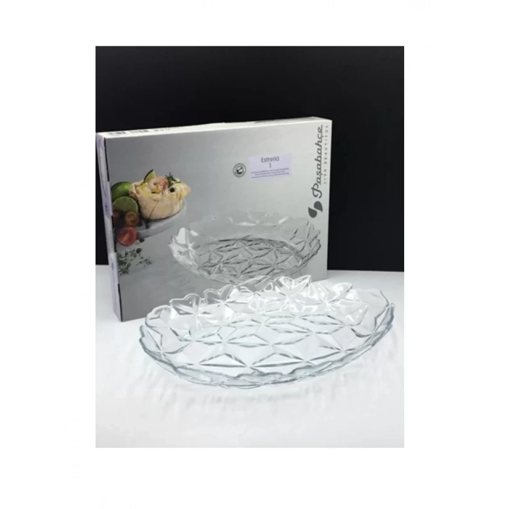 Paşabahçe 10717 Estrella Oval Servis Tabağı 33 Cm