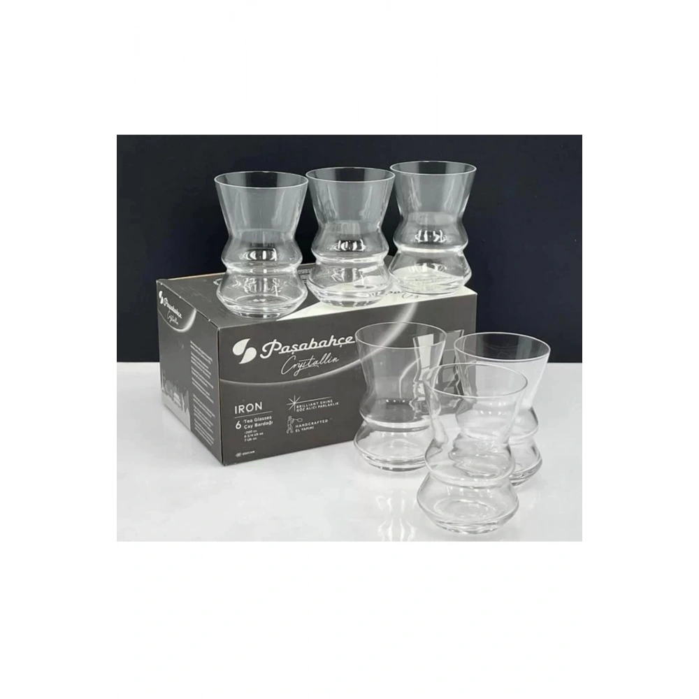 Paşabahçe 22719 Iron Kristal Çay Bardağı 200 Cc 6lı