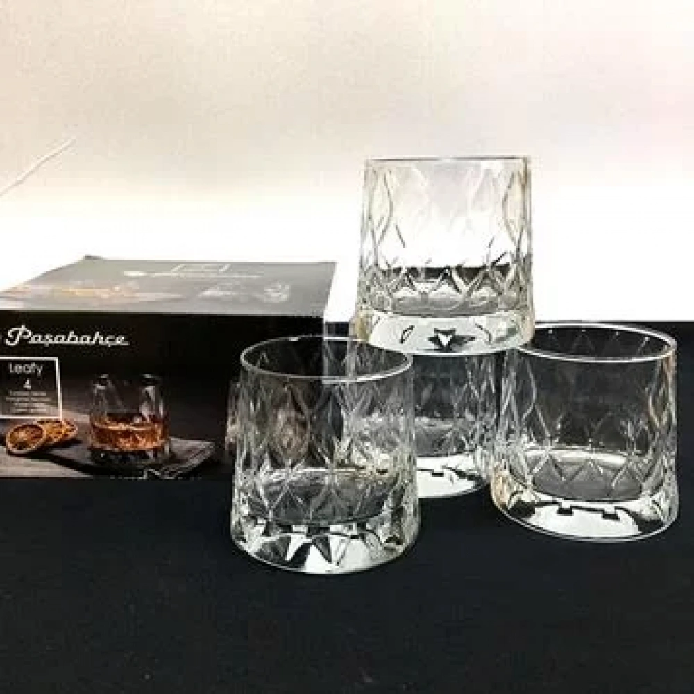 Paşabahçe 420194 Leafy Viski Bardağı 300 Cc 4lü