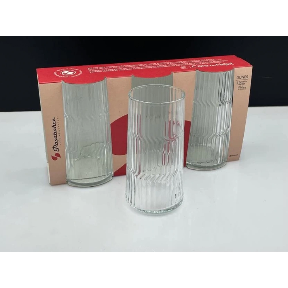 Paşabahçe 420450 Dunes Su Bardağı 410 Cc 3lü