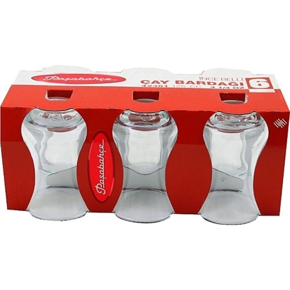 Paşabahçe 42381 İnce Belli Çay Bardağı 125 Cc 6lı