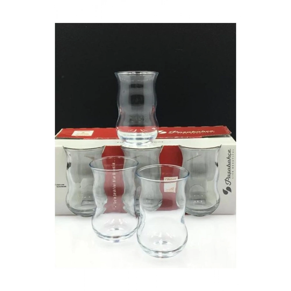 Paşabahçe 42981 Çiftebelli Çay Bardağı 140 Cc 6lı