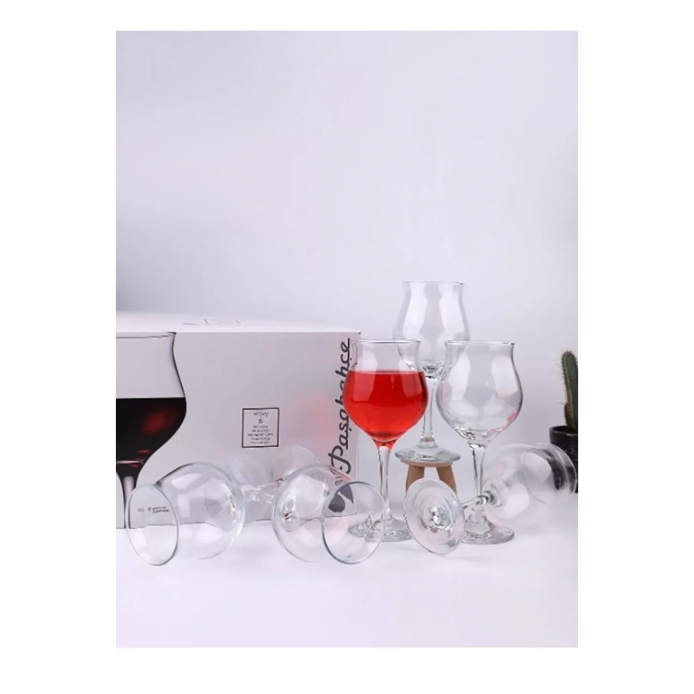 Paşabahçe 440278 Wavy Şarap Kadehi 475 Cc 6lı