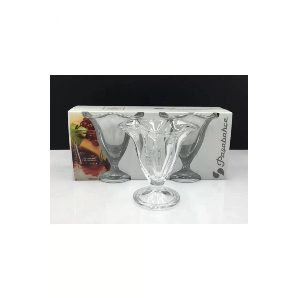 Paşabahçe 51068 Canada Cam Dondurmalık 2li