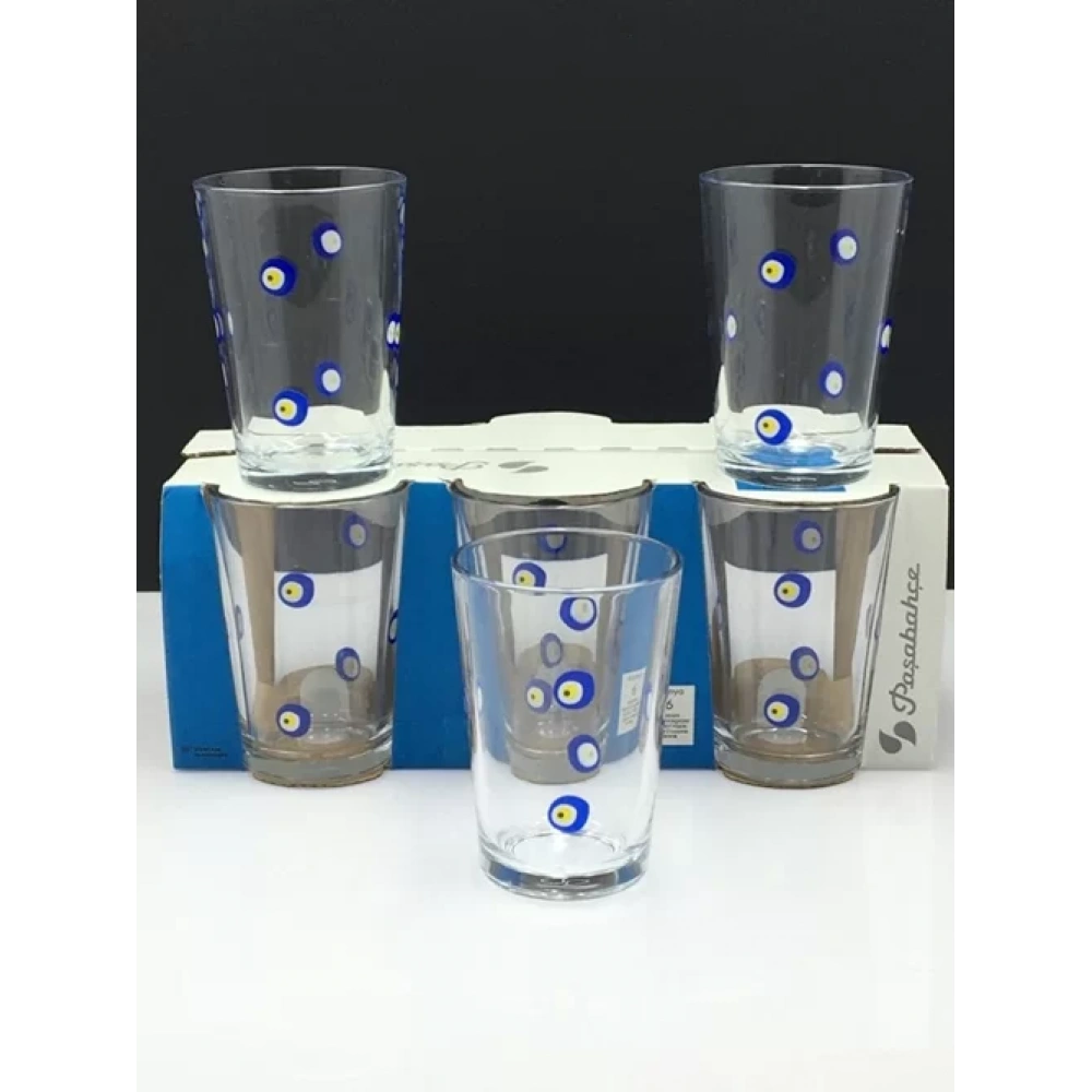 Paşabahçe 52052 Nazar Su Bardağı 205 Cc 6lı