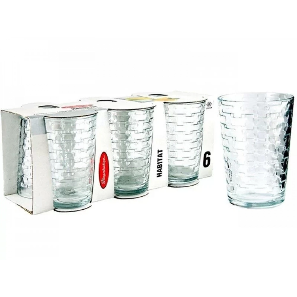 Paşabahçe 52499 Habitat Su Bardağı 202 Cc 6 Lı