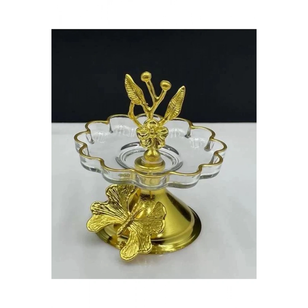 Paşabahçe 54531 Gold Papatya Ayaklı Lokumluk