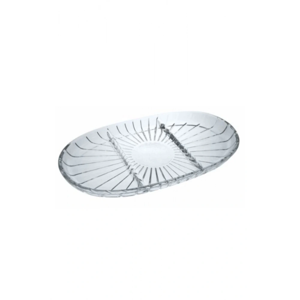 Paşabahçe 54903 Elegant Bölmeli Kayık Tabak 16x28 Cm