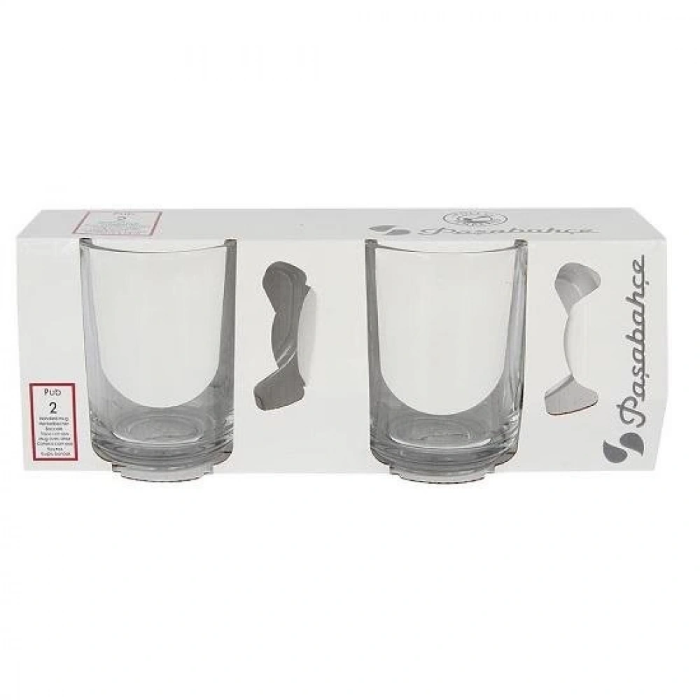 Paşabahçe 55029 Rub Kulplu Çay Kahve Fincanı 250 Cc 2 Parça