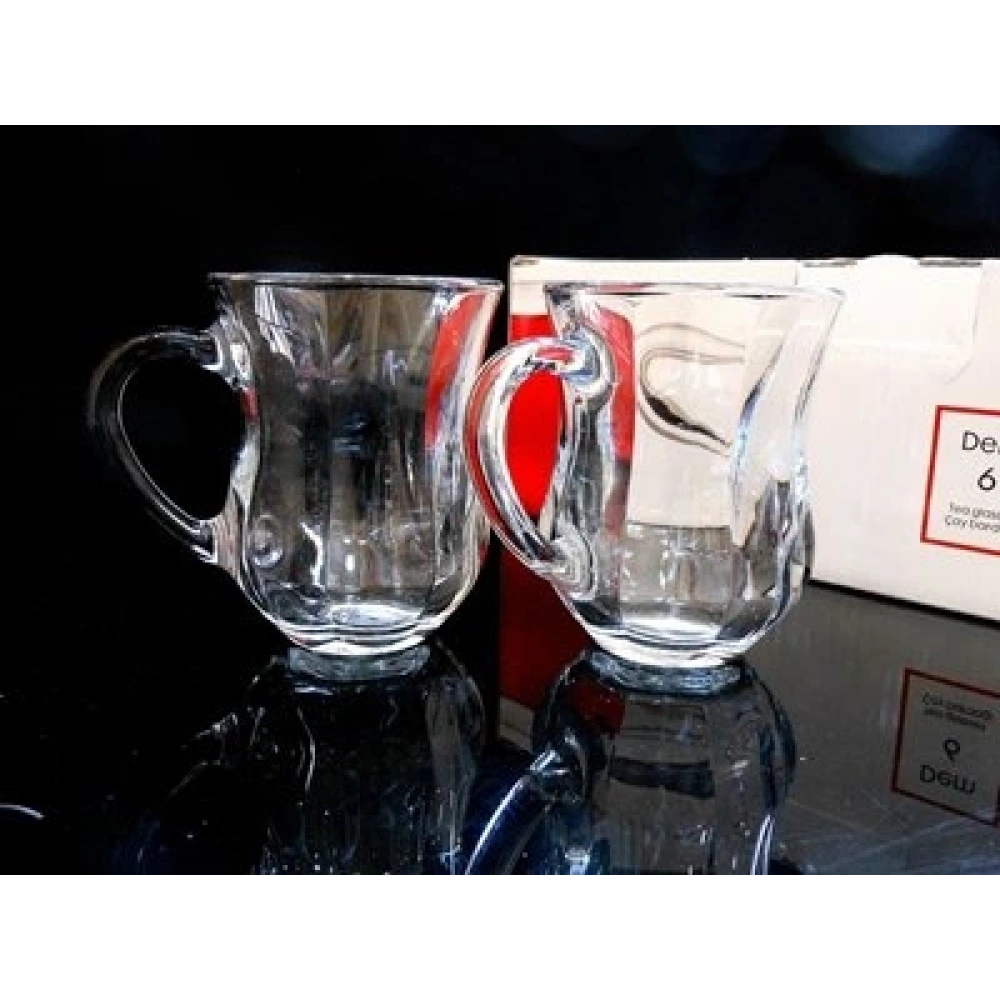 Paşabahçe 55373 Dem Kulplu Çay Bardağı 140 Cc 6lı