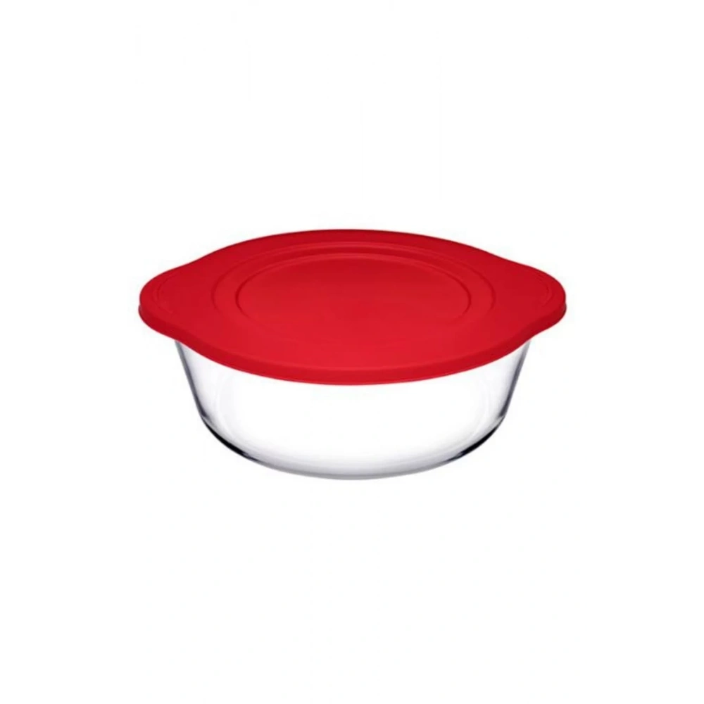 Paşabahçe 59001 Plastik Kapaklı Borcam 25.1x22cm 2100 Cc
