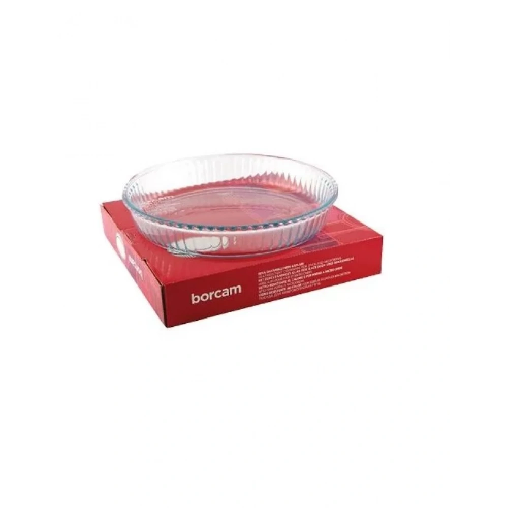 Paşabahçe 59044 Borcam Yuvarlak Tepsi 26 Cm 1720 Cc