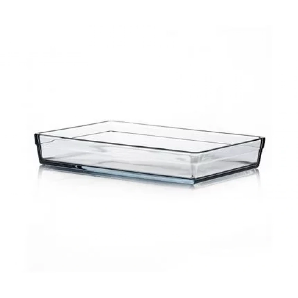 Paşabahçe 59334 Dikdörtgen Borcam Tepsi 35,7x25,7cm 4350 Cc