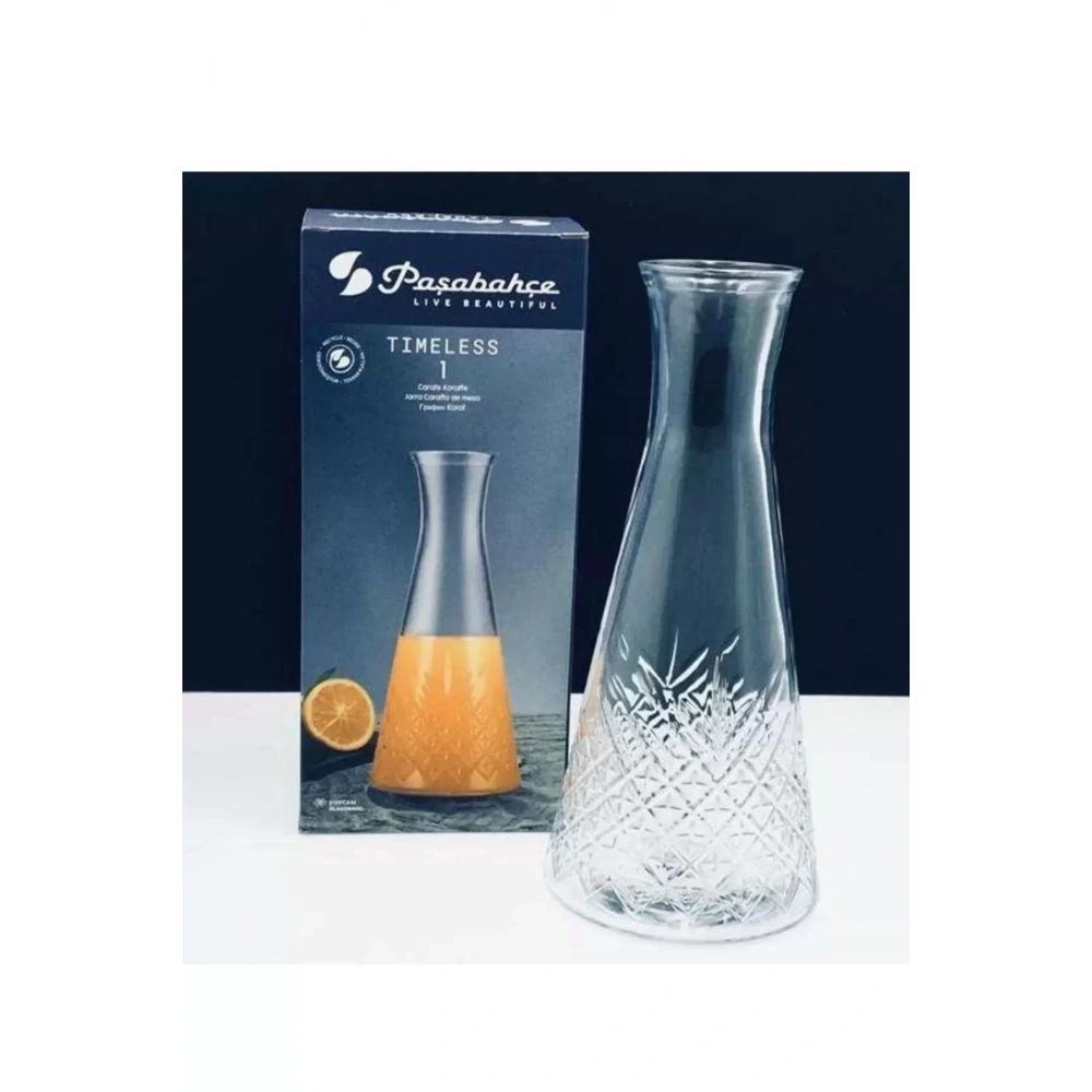 Paşabahçe 80402 Timeless Cam Sürahi-karaf 940 Cc
