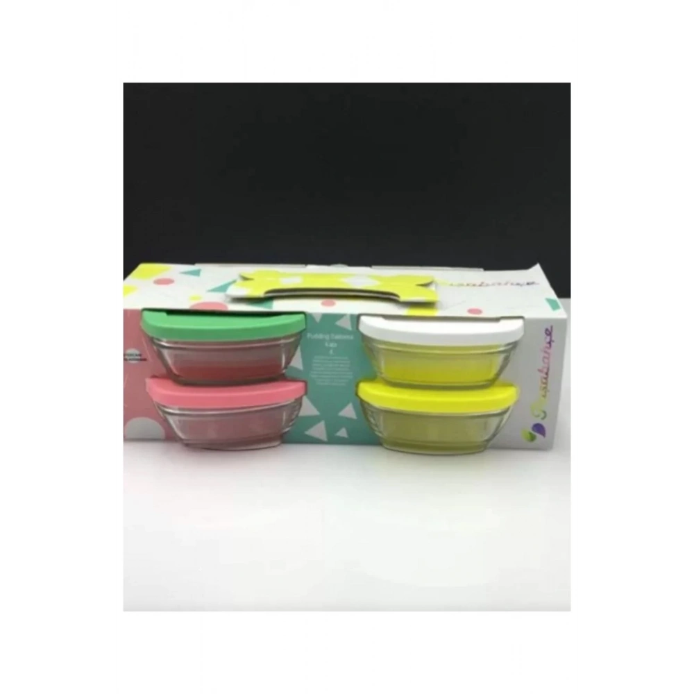 Paşabahçe 96840 Pudding Saklama Kabı 4lü