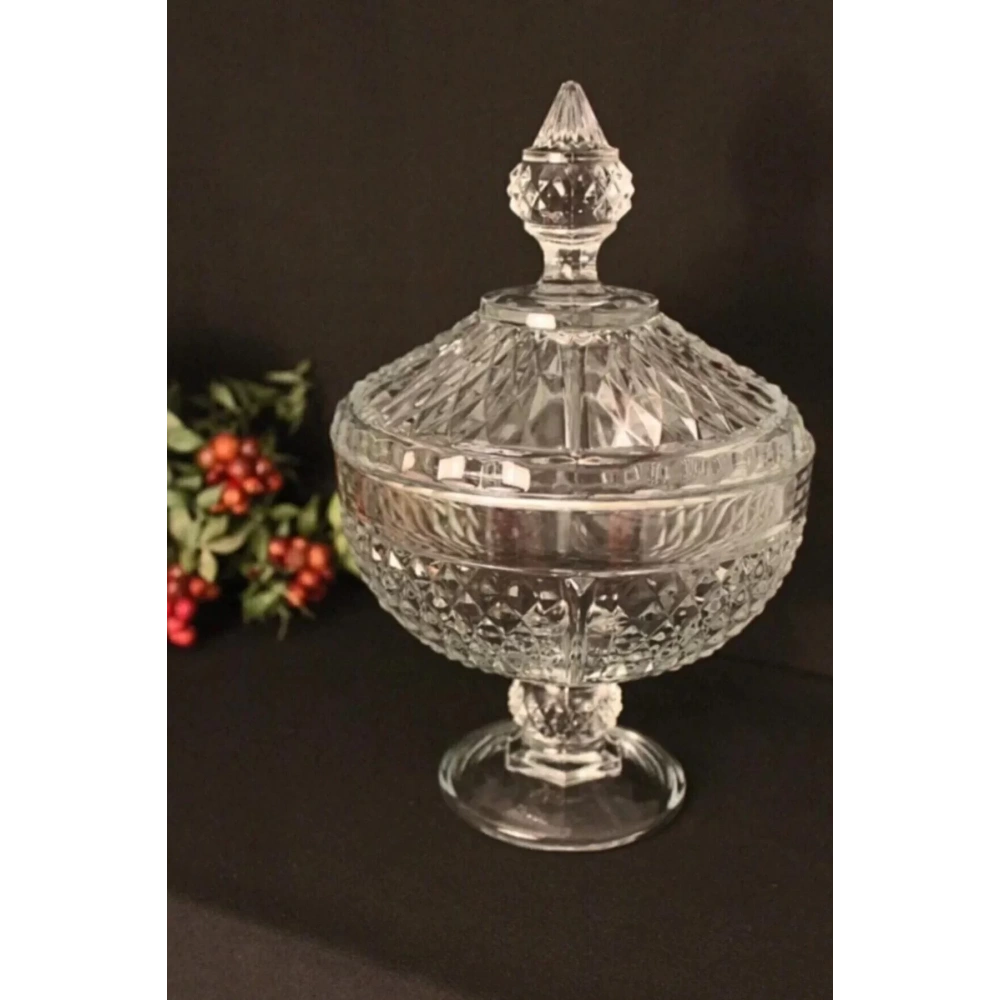 Paşabahçe 97242 Diamond Cam Şekerlik