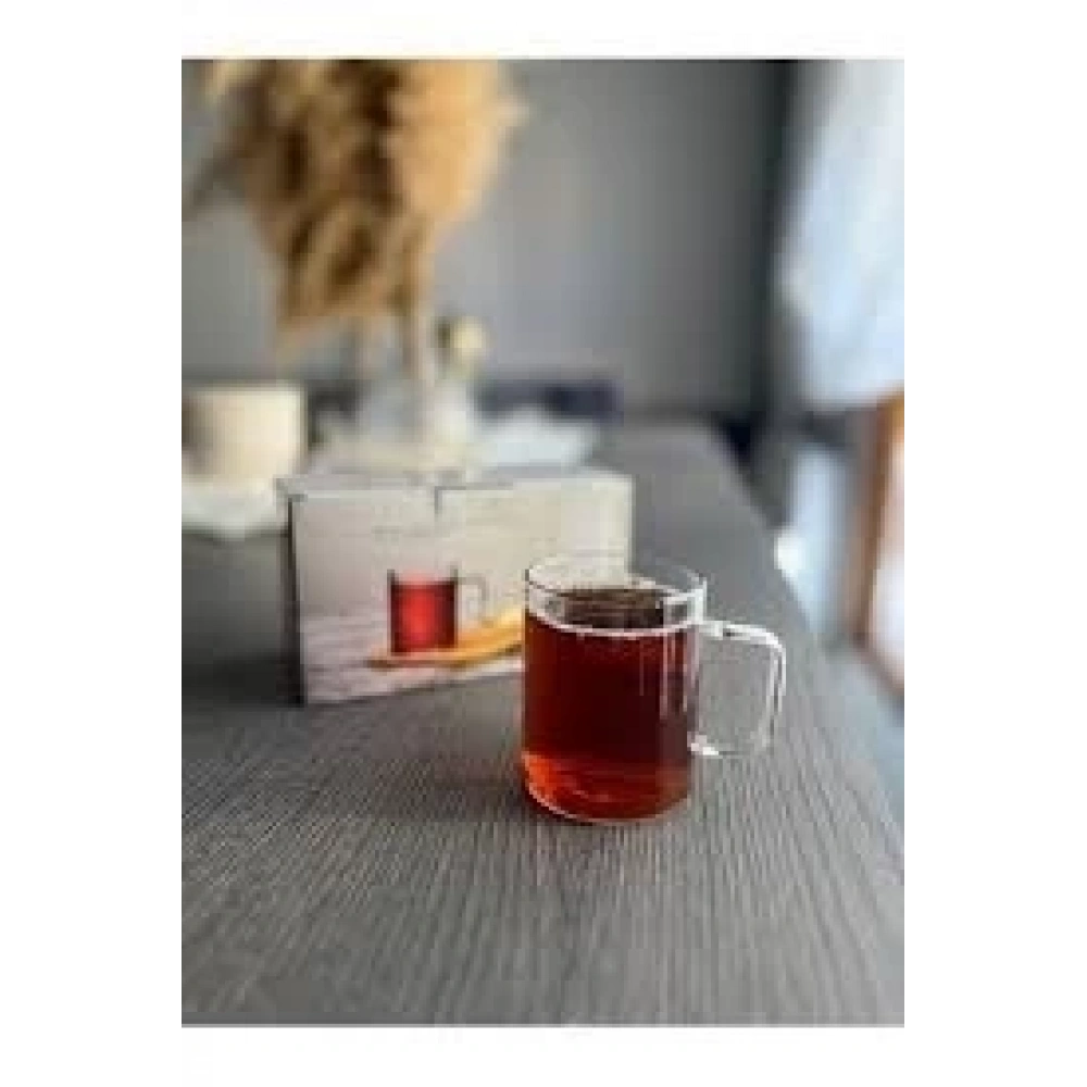 Paşabahçe D001 Lite Borosilkat Kulplu Çay Fincanı 130cc 4lü