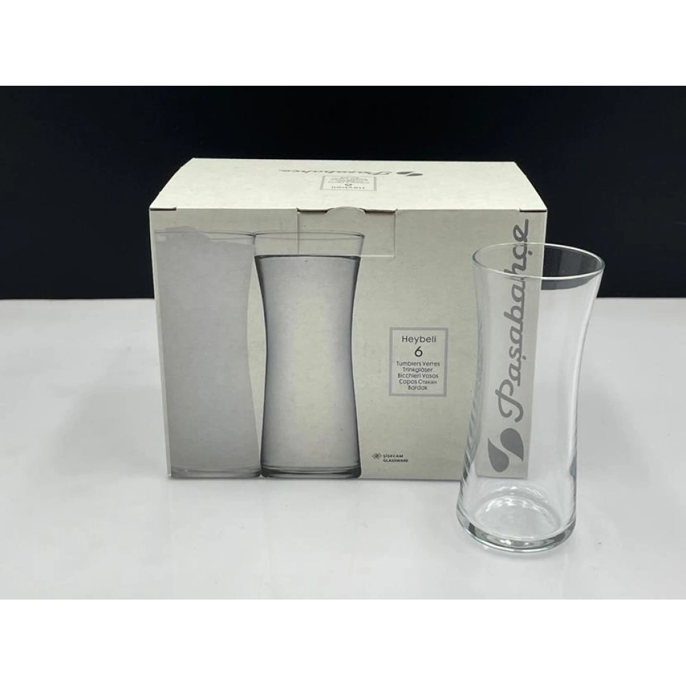 Paşabahçe Heybeli Cam Rakı Bardağı 170 Cc 6lı