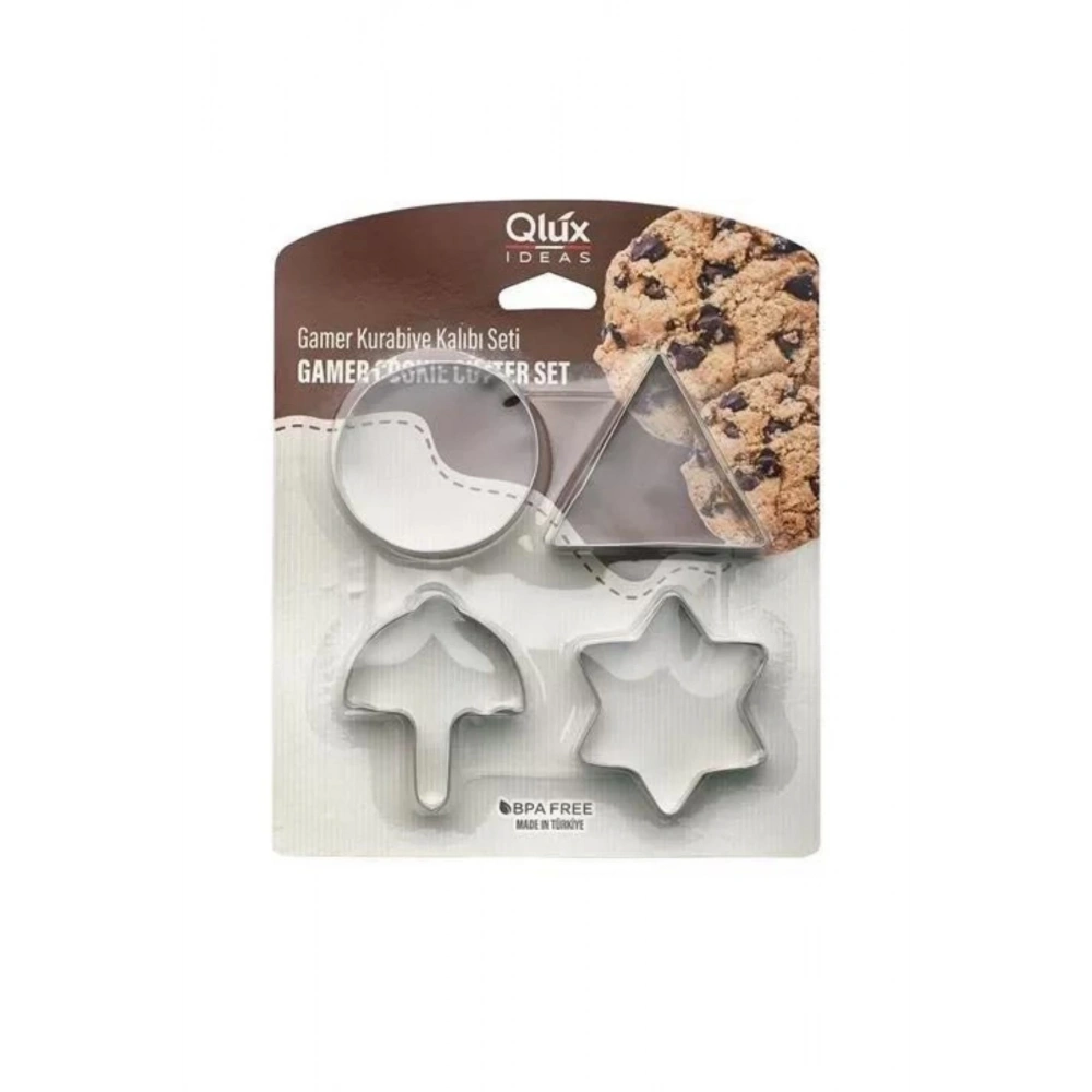 Qlüx Ql00851 Gamer Kurabiye Kalıbı Set