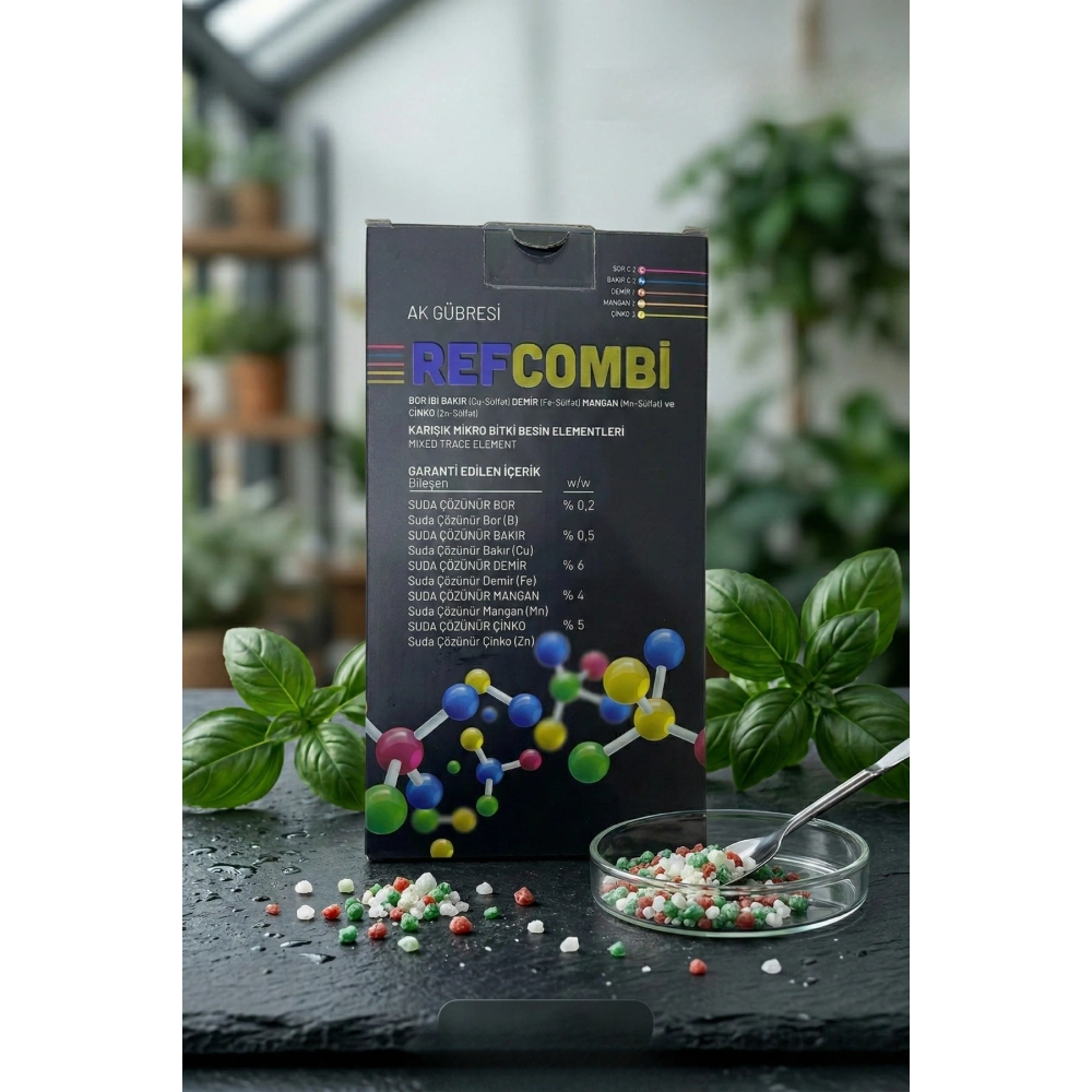 Refcombi Ec Mikro Elementli Fertilizer Granül Gübre 1 Kg