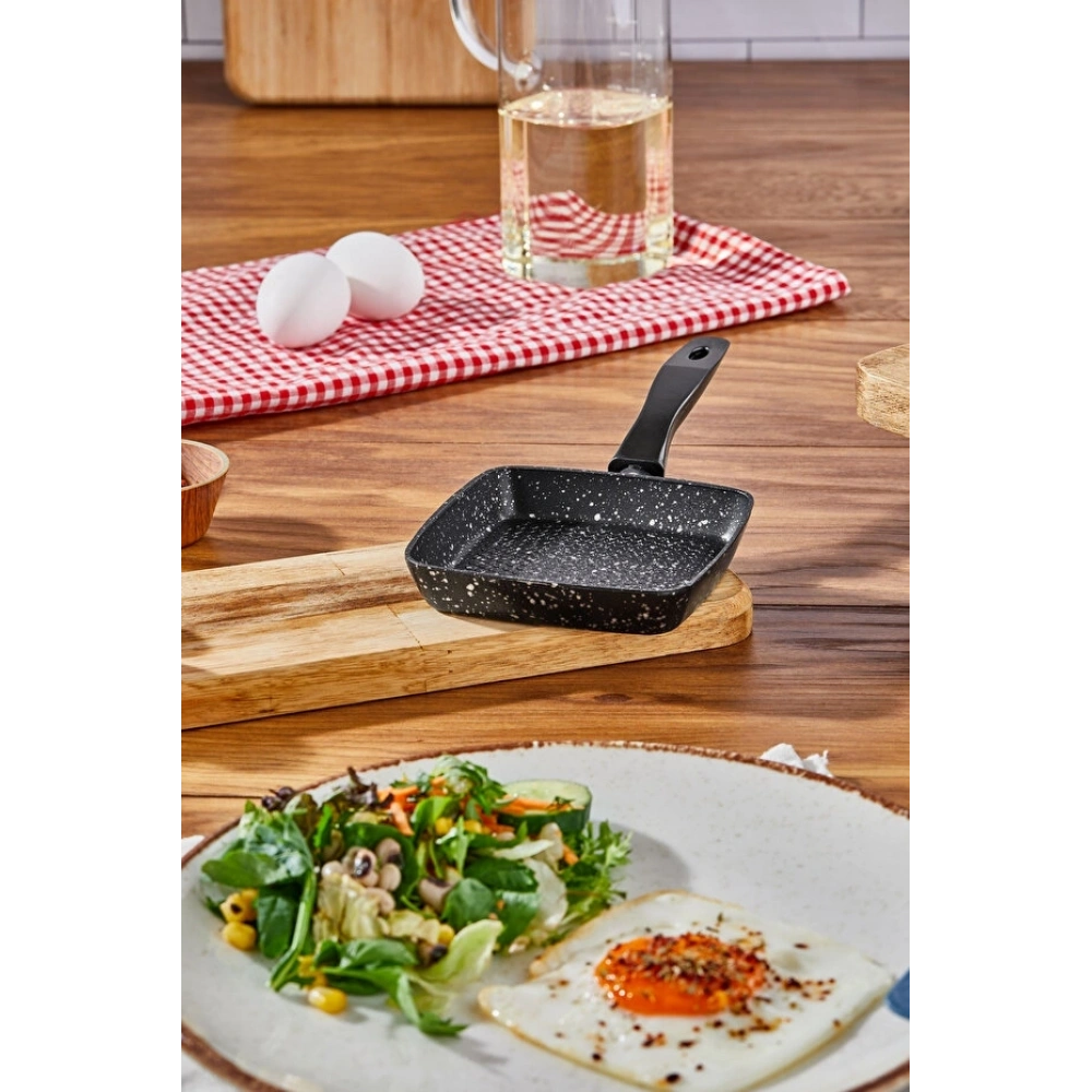 Rss Lav Granit Mini Kare Sos Tavası 12 Cm