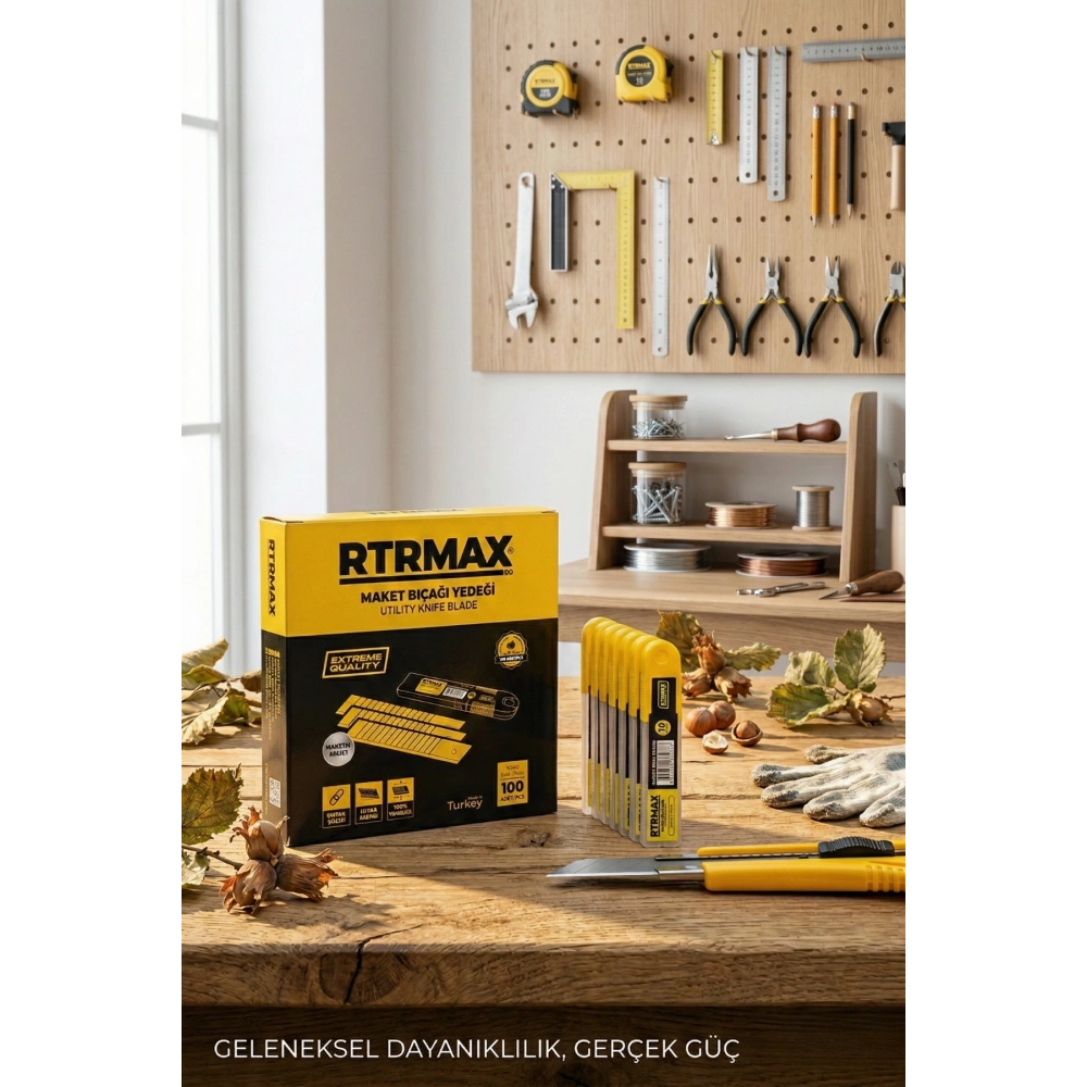 Rtr Max Rak116 Alüminyum Maket Bıçağı Yedeği 10 Adet