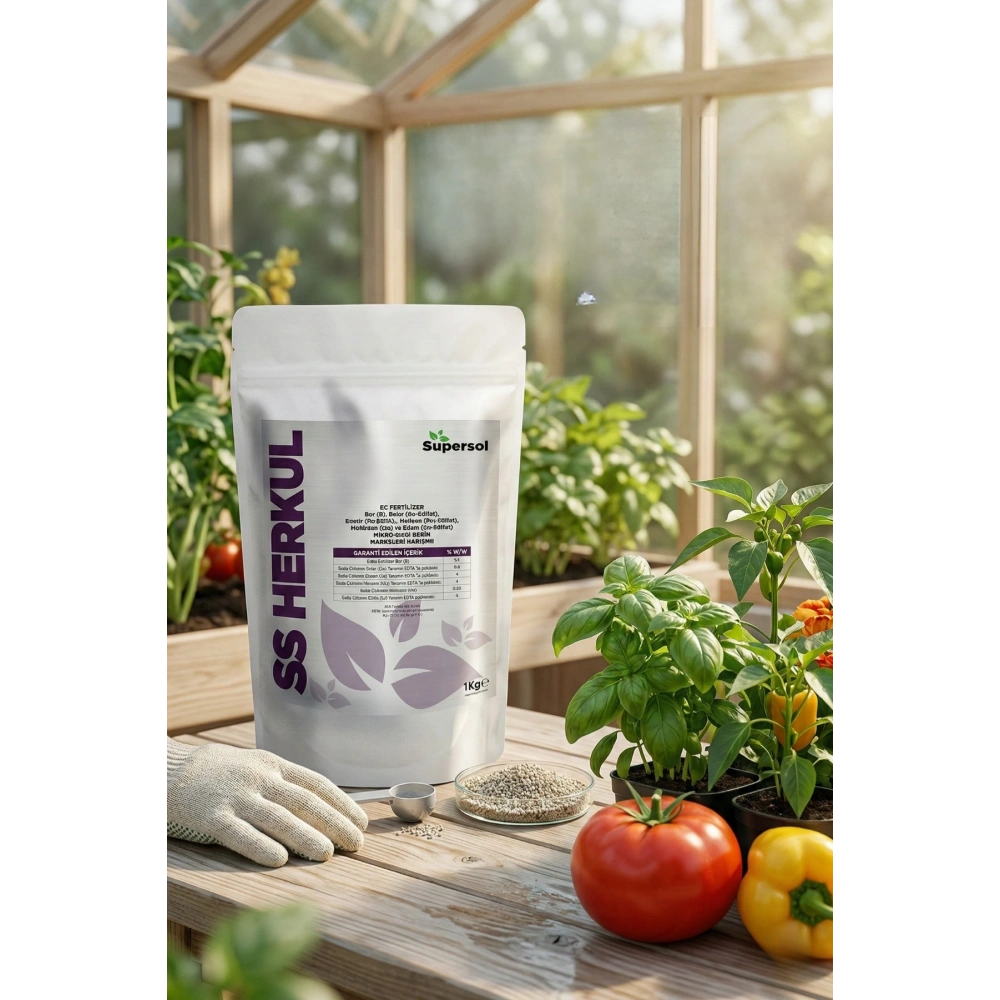 Supersol He-rkül Mikro Bitki Besin Maddeleri Karışımı (ec) 1 Kg
