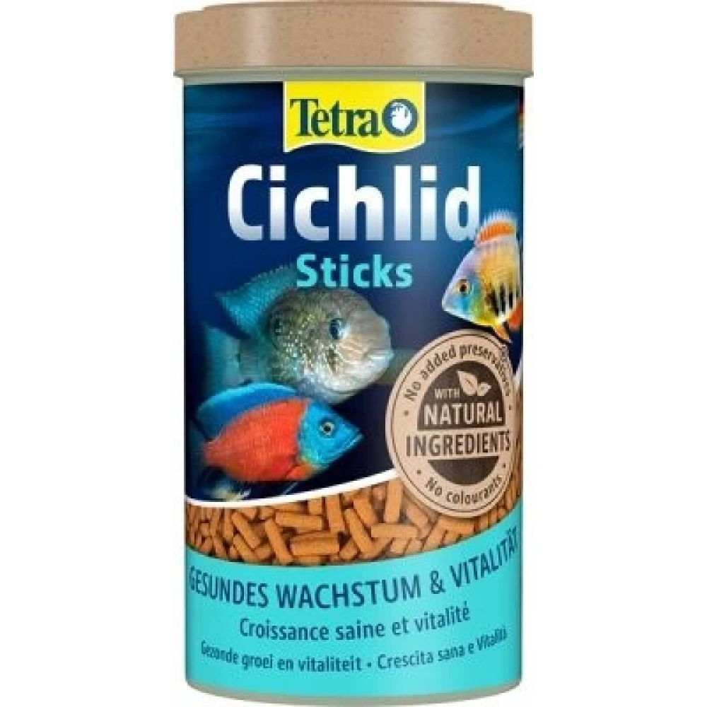 Tetra Cichlid Sticks Cichlid Çubuk Balık Yemi - 250ml