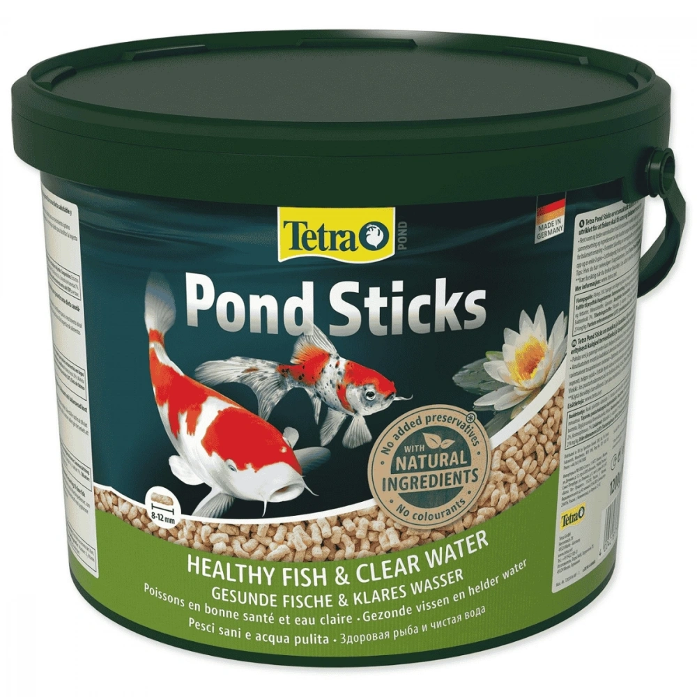 Tetra Pond Koi Sticks Sade Çubuk Koi Balık Yemi - 10lt